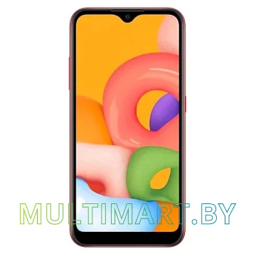 Смартфон Samsung Galaxy A01 SM-A015F/DS (красный)